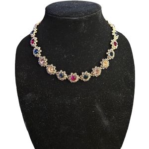 Talbots Multi-colored statement necklace